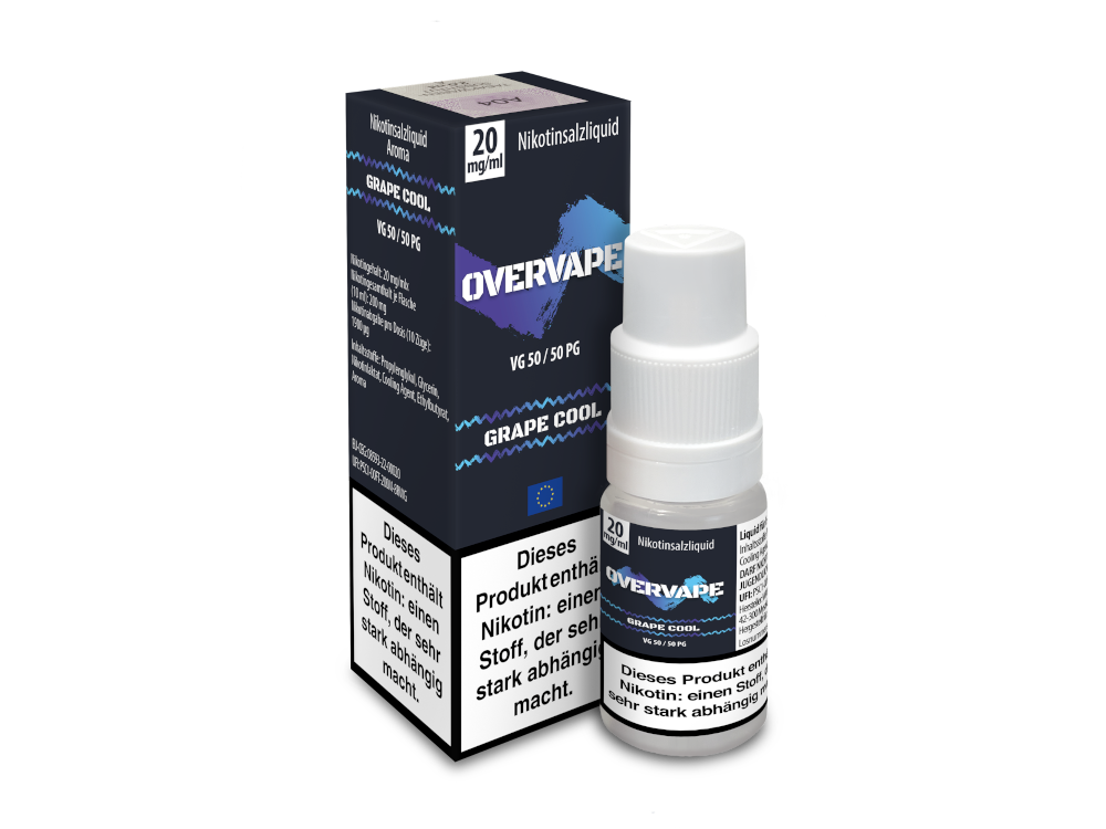Grape Cool - Overvape Nikotinsalz Liquid