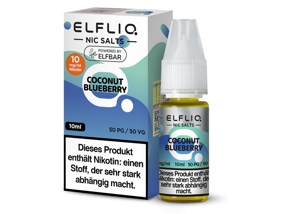 Coconut Blueberry - ELFLIQ Nikotinsalz Liquid