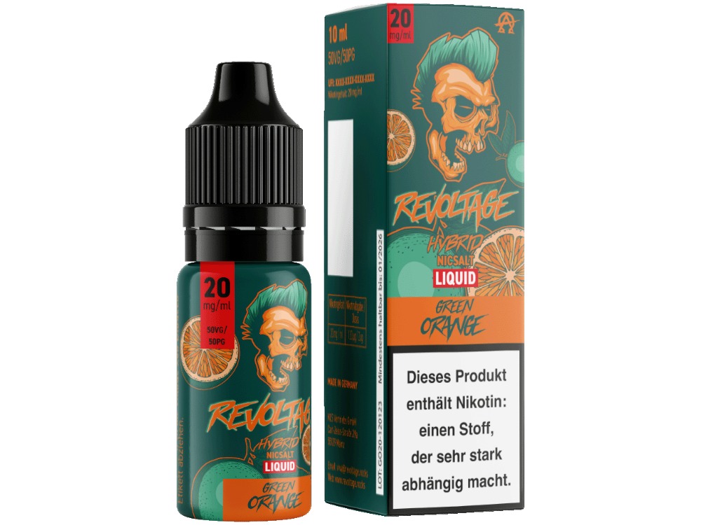 Green Orange - Revoltage Hybrid Nikotinsalz Liquid