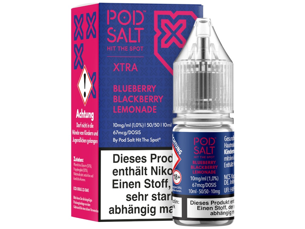 Blueberry Blackberry Lemonade - Pod Salt X Nikotinsalz Liquid