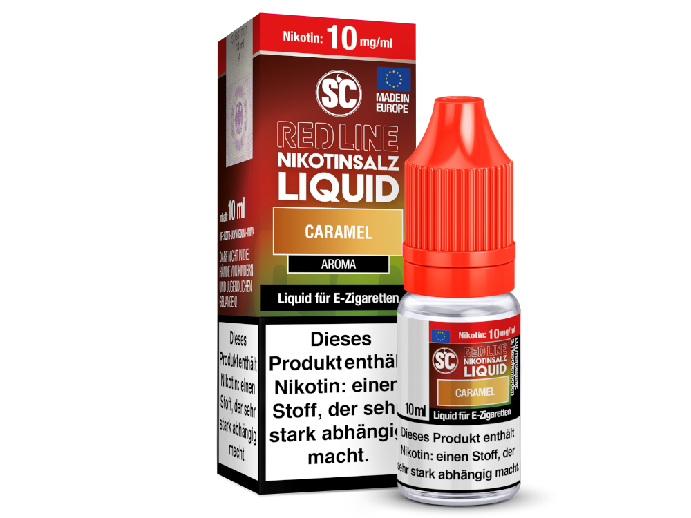Caramel - Red Line - SC Nikotinsalz Liquid