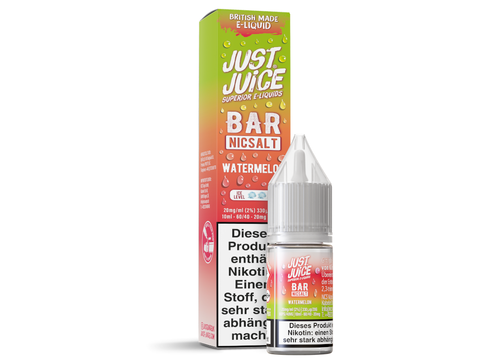 Watermelon - Just Juice Bar Nikotinsalz Liquid