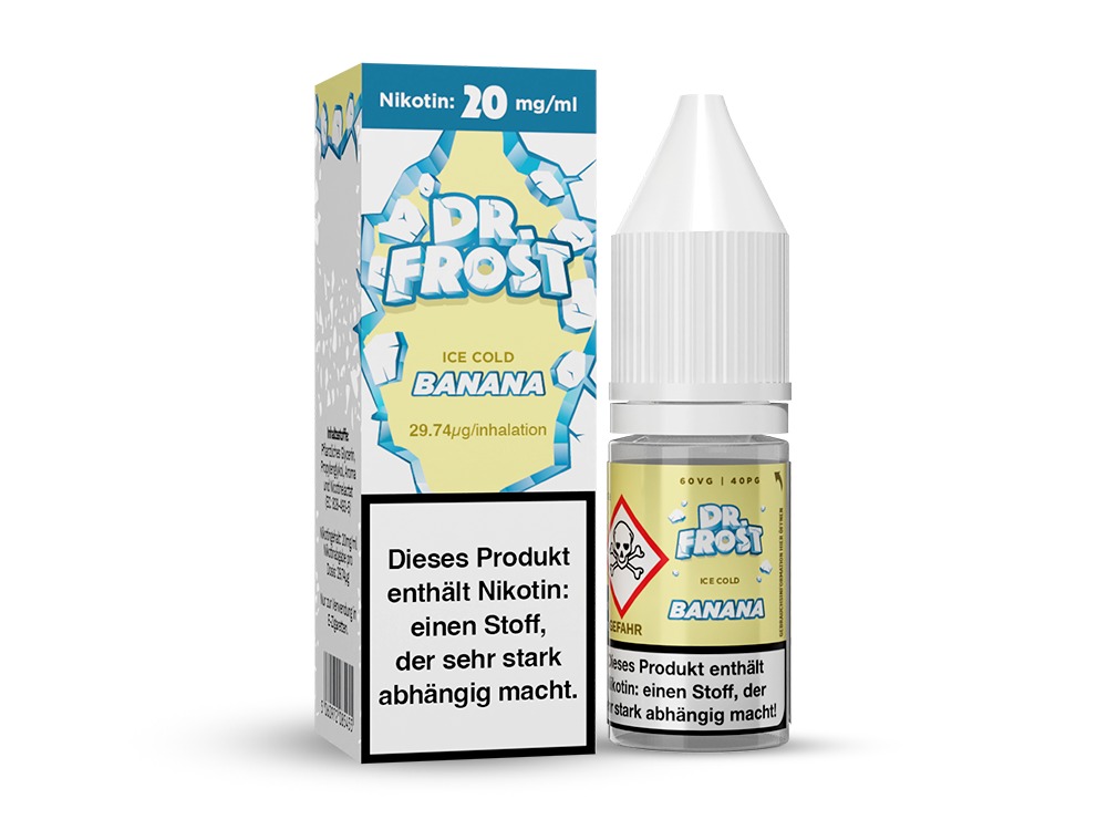 Banana - Polar Ice - Dr. Frost Nikotinsalz Liquid